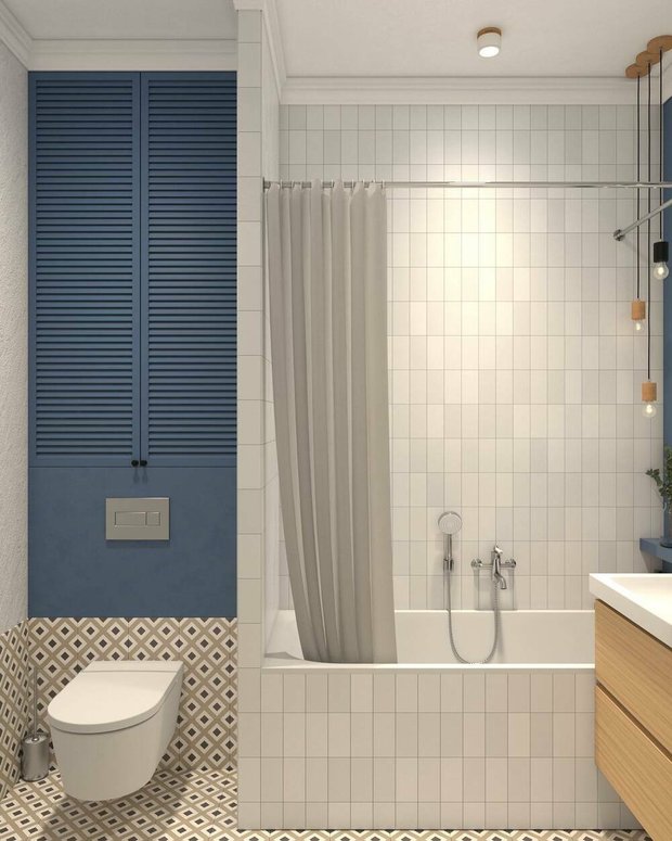 Фотография:  в стиле , Ванная, Советы, дизайн ванной комнаты – фото на INMYROOM
