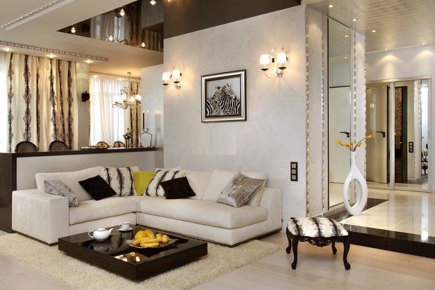 Фотография: Гостиная в стиле Современный, Советы – фото на INMYROOM