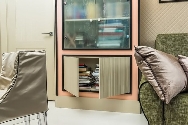 Фотография:  в стиле , Кабинет, Интерьер комнат – фото на INMYROOM