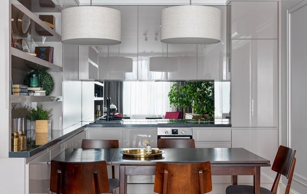 Фотография: Кухня и столовая в стиле Современный, Гид, Наталья Преображенская, Виктория Власова, Ира Носова, Марина Меренкова – фото на INMYROOM