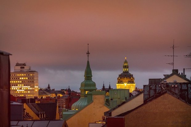 Фотография:  в стиле , Скандинавский, Эклектика, Декор интерьера, Квартира, Швеция, Стокгольм, 4 и больше, Более 90 метров – фото на INMYROOM