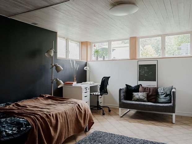 Гостевая комната на цокольном этаже