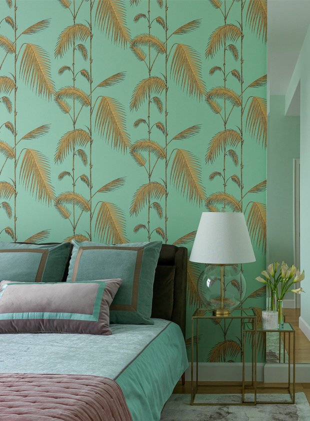 Фотография:  в стиле , Ремонт на практике, как поклеить обои, обои в интерьере – фото на INMYROOM