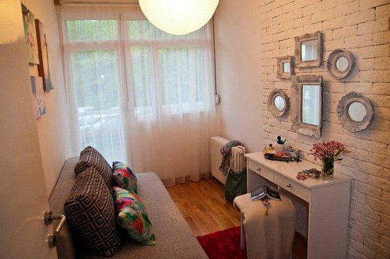 Фотография: Спальня в стиле Прованс и Кантри, Скандинавский, DIY, Малогабаритная квартира, Квартира, Дома и квартиры – фото на INMYROOM