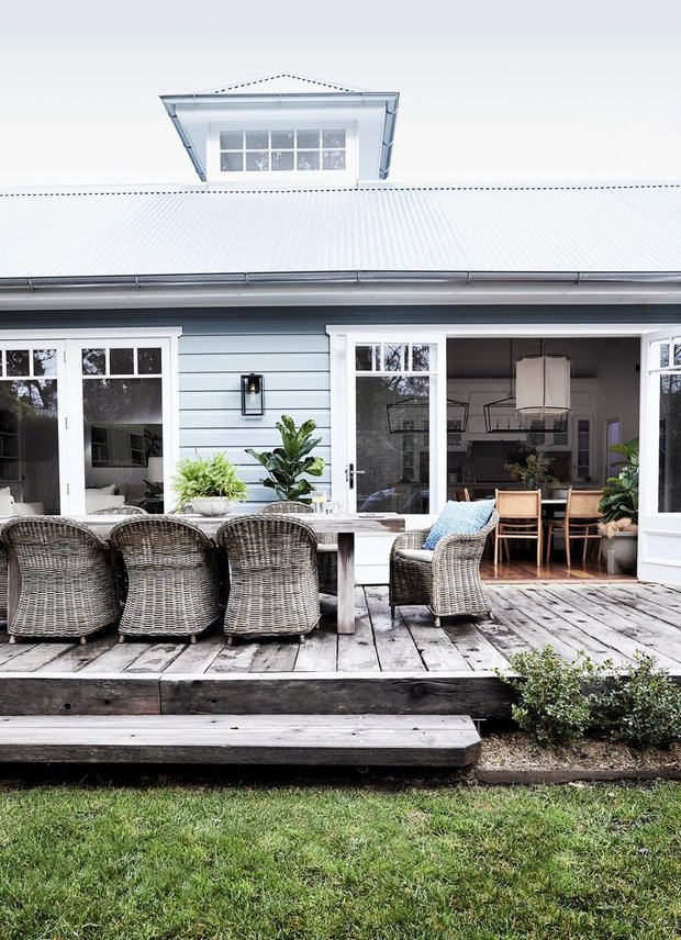 Фотография: Терраса в стиле Скандинавский, Современный, Декор интерьера, Дом, Планировки, Декор, Белый, 4 и больше, Более 90 метров – фото на INMYROOM