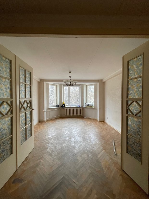 До и после: элегантная квартира площадью 97 м² с атмосферой старой Москвы - INMYROOM