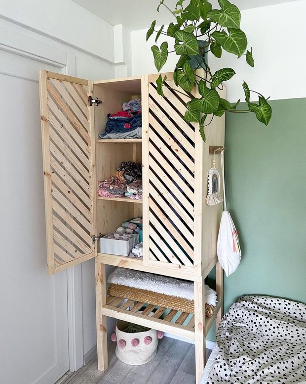 Фотография:  в стиле , DIY,  шкаф своими руками, DIY шкаф, DIY идея – фото на INMYROOM