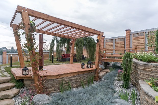 Фотография: Ландшафт в стиле Современный, Стиль жизни, Дачный ответ – фото на INMYROOM