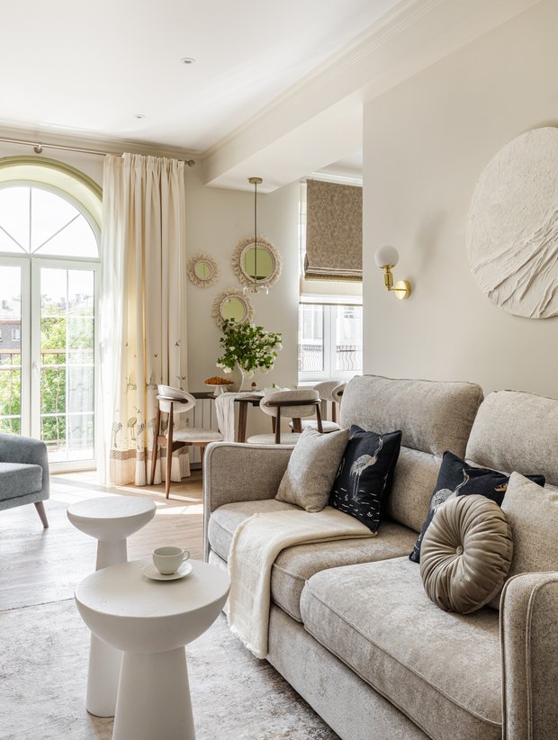 5 красивых решений для кухни-гостиной, которые мы подсмотрели в проектах наших героев - INMYROOM