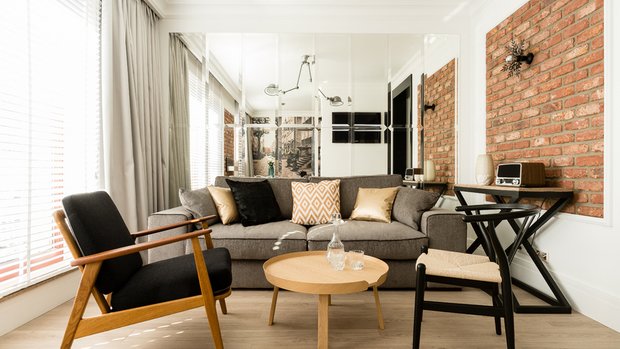 Фотография: Гостиная в стиле Современный, Декор интерьера, Малогабаритная квартира, Польша – фото на INMYROOM