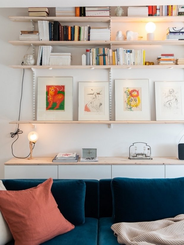 Фотография: Гостиная в стиле Скандинавский, Декор интерьера, Швеция, 2 комнаты – фото на INMYROOM