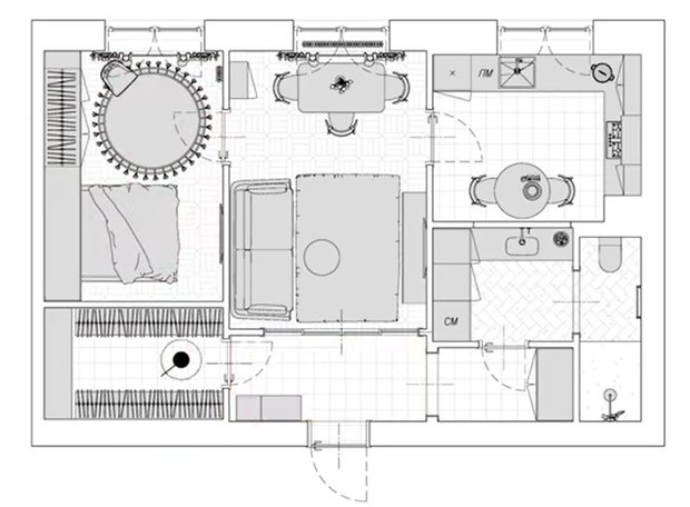 Фотография:  в стиле , Прихожая, Переделка – фото на INMYROOM
