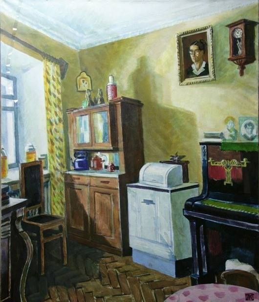 Красавин Алексей Николаевич (Россия, 1956 ) «Дом моего деда»