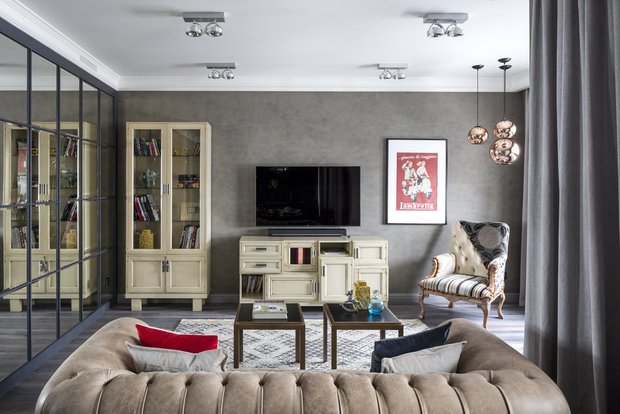 Фотография: Гостиная в стиле Современный, Советы – фото на INMYROOM