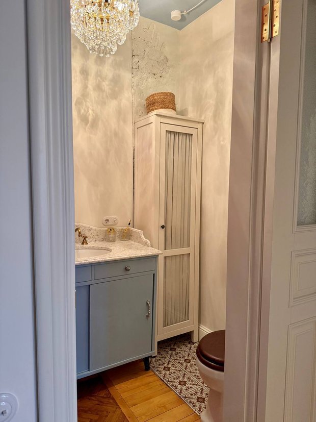 Фотография:  в стиле , Квартира, Ремонт на практике, Сталинка, 3 комнаты, 60-90 метров, Тамбов, фото интерьера, дизайн интерьера фото, винтаж/ретро – фото на INMYROOM