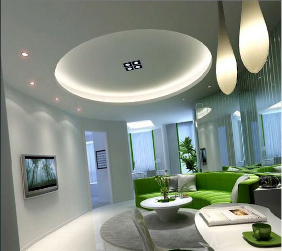 Фотография: Гостиная в стиле Современный, Квартира, Освещение, Дома и квартиры – фото на INMYROOM