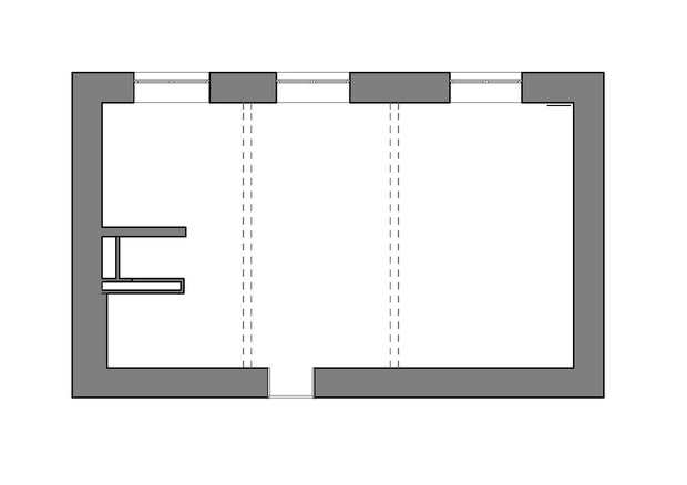 Фотография: в стиле , Современный, Квартира, Проект недели, Москва, Серый, Кирилл Романюк, Алексей Дякин, FonBureau, Кирпичный дом, 2 комнаты, 40-60 метров – фото на INMYROOM