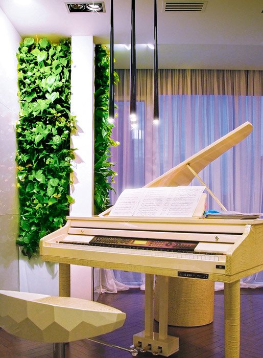 Фотография:  в стиле Современный, Флористика, Стиль жизни, Фитостены – фото на INMYROOM