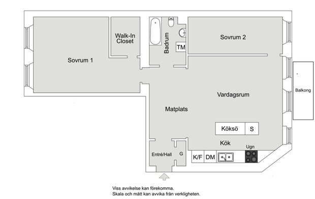 Фотография: Планировки в стиле , Скандинавский, Декор интерьера, Квартира, Швеция, Декор, Мебель и свет, Стокгольм, Серый, интерьер в скандинавском стиле, 3 комнаты, 60-90 метров, монохромный интерьер – фото на INMYROOM
