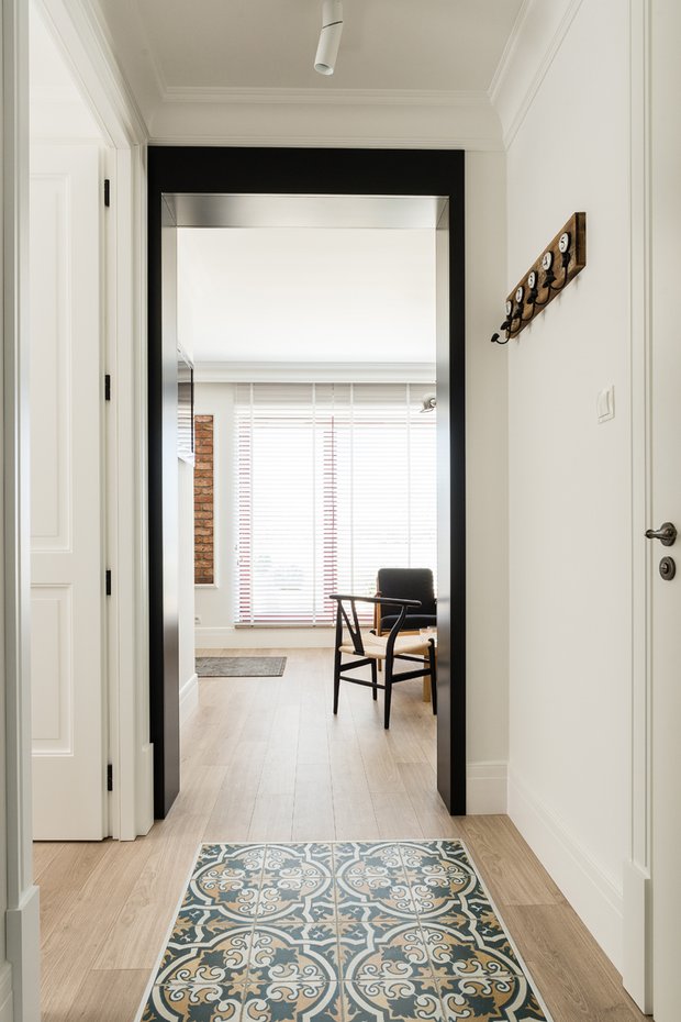 Фотография: Прихожая в стиле Скандинавский, Декор интерьера, Малогабаритная квартира, Польша – фото на INMYROOM