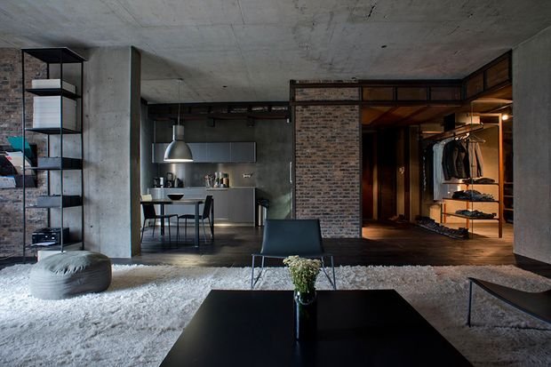 Фотография: Гостиная в стиле Лофт, Декор интерьера, Малогабаритная квартира, Квартира, Дом, Декор – фото на INMYROOM