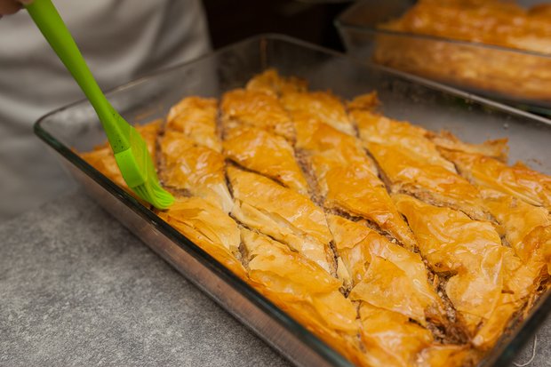 Фотография:  в стиле , Десерт, Выпекание, Выпечка, Греческая кухня, Кулинарные рецепты, 2 часа – фото на INMYROOM