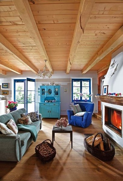 Фотография: Гостиная в стиле Прованс и Кантри, Дом, Польша, Дом и дача – фото на INMYROOM