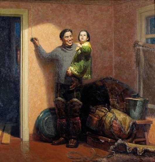 Геннадий Семаков «В новых условиях» 1957
