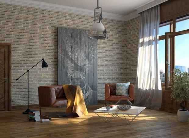 Фотография: Гостиная в стиле Лофт, Декор интерьера, Малогабаритная квартира, Квартира, Дом, Декор – фото на INMYROOM