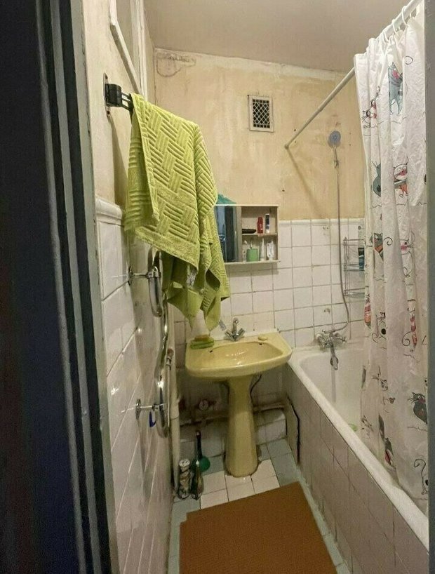 Фотография:  в стиле , Ванная, Переделка, Анна Малютина – фото на INMYROOM