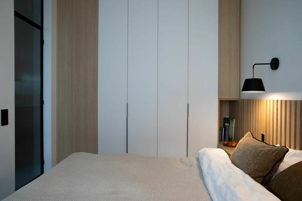 Фотография: Спальня в стиле Современный, Проект недели, 60-90 метров – фото на INMYROOM