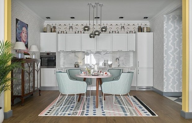 Фотография: Кухня и столовая в стиле Современный, как сэкономить, экономичный ремонт, как грамотно сэкономить на ремонте, сэкономить на ремонте, бюджетный интерьер, ремонт своими руками, экономия, #каксэкономить – фото на INMYROOM