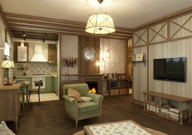 Фотография: Гостиная в стиле Прованс и Кантри, Декор интерьера, Квартира, Дом, Декор, Бежевый – фото на INMYROOM