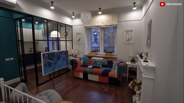 Фотография: Кухня и столовая в стиле Лофт, Квартира, Москва, Гид, Кирпичный дом, 1 комната, до 40 метров – фото на INMYROOM