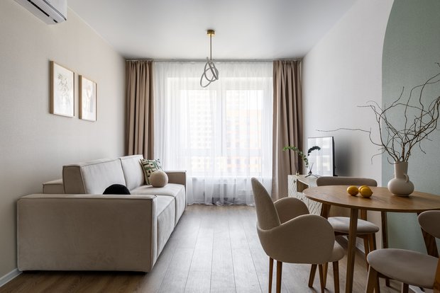 Фото: в стиле, небольшая квартира, советы, Виктория Коккин - Фото в Inmyroom