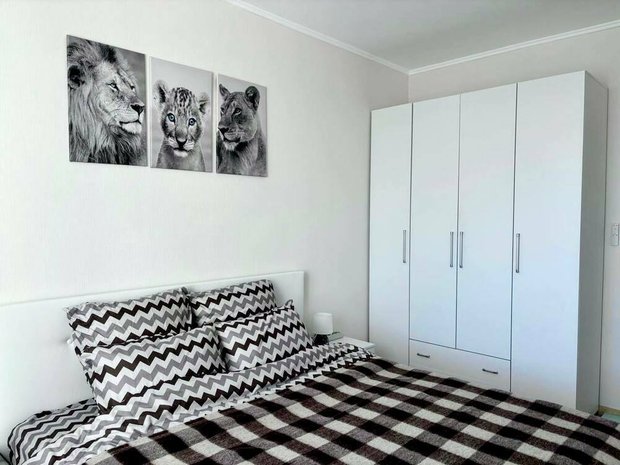 Светлая евротрехкомнатная квартира 60 м² для молодой семьи с ребенком — INMYROOM