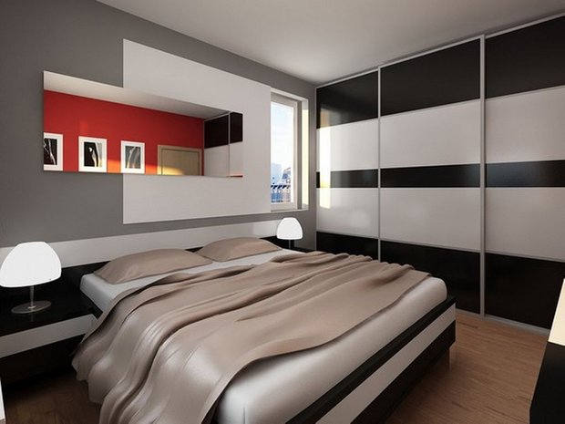 Фотография: Спальня в стиле Хай-тек, Интерьер комнат – фото на INMYROOM