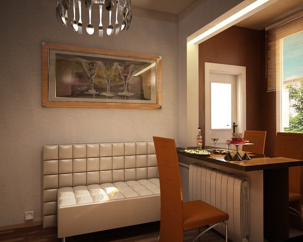 Фотография: Кухня и столовая в стиле Современный, Малогабаритная квартира, Квартира, Дома и квартиры, IKEA, Ремонт, П-111М – фото на INMYROOM