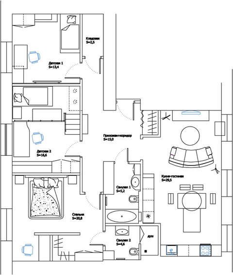 Фотография: Планировки в стиле , Декор интерьера, Квартира, Дома и квартиры – фото на INMYROOM