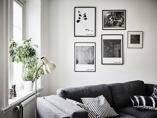 Фотография: Гостиная в стиле Скандинавский, Квартира, Советы – фото на INMYROOM