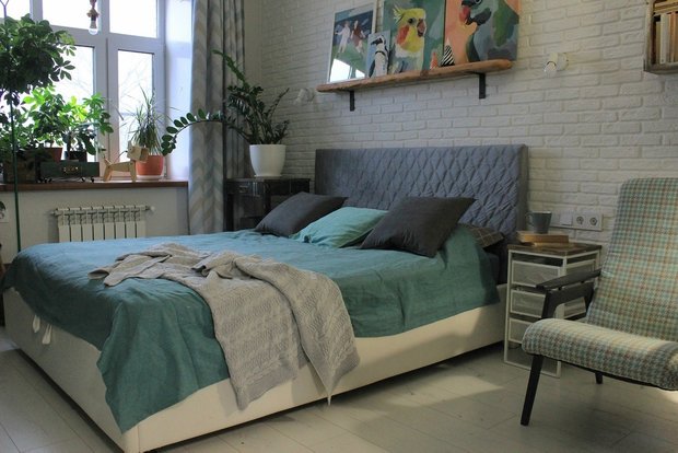 Фотография:  в стиле , Скандинавский, Квартира, Ремонт на практике, 2 комнаты – фото на INMYROOM