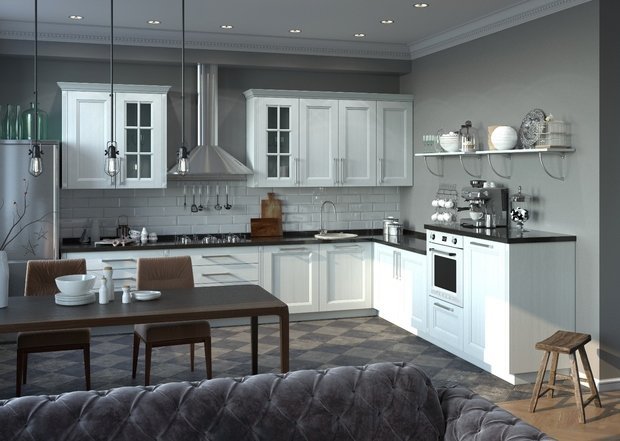 Фотография: Кухня и столовая в стиле Скандинавский, Гид, Mr. Doors – фото на INMYROOM