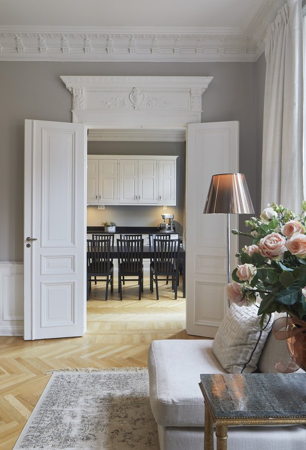 Фотография: Кухня и столовая в стиле Классический, Современный, Декор интерьера, Квартира, 4 и больше, Более 90 метров – фото на INMYROOM