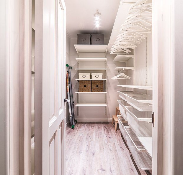 Фотография: Гардеробная в стиле Скандинавский, Современный, Советы – фото на INMYROOM
