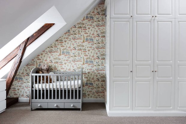 Фотография: Детская в стиле Скандинавский, Современный, Декор интерьера, Квартира, Белый, Бежевый, 3 комнаты, Более 90 метров – фото на INMYROOM