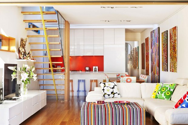 Фотография: Гостиная в стиле Лофт,  – фото на INMYROOM