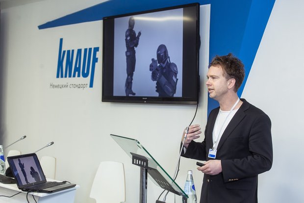 Фотография: Гостиная в стиле Лофт, Индустрия, События, Knauf – фото на INMYROOM
