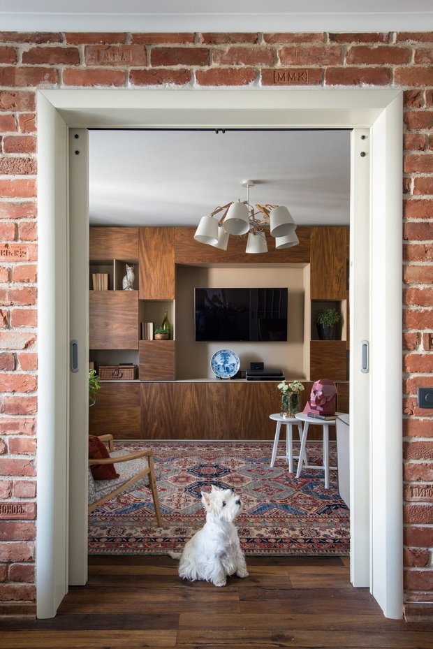 Фотография:  в стиле , Кухня и столовая, Гостиная, Гид, домашние животные, питомцы – фото на INMYROOM