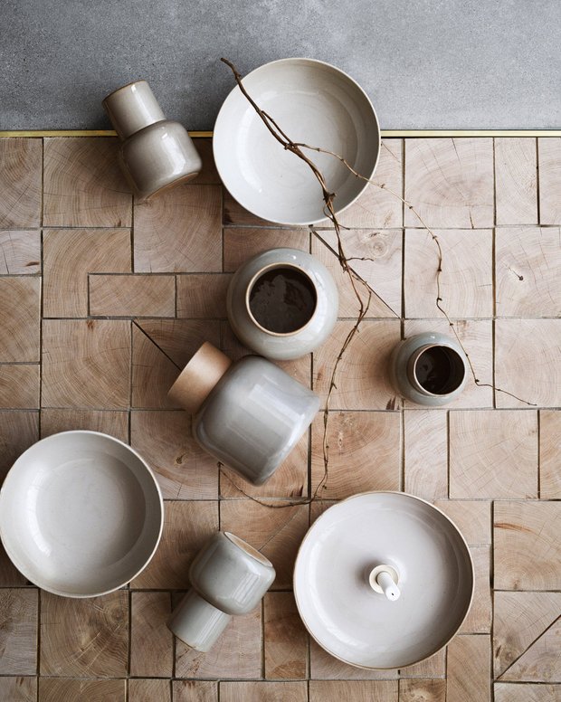 Серия посуды и аксессуаров Earthenware для Fritz Hansen