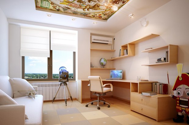 Фотография:  в стиле , Детская, Советы, Metro, рабочая зона в детской, как обустроить комнату для школьника, интерьер для школьника, дизайн детской для школьника – фото на INMYROOM